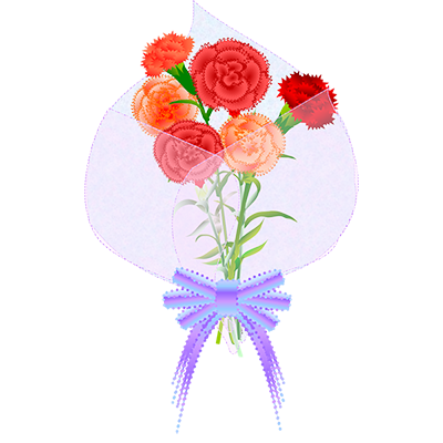 カーネーションの図形